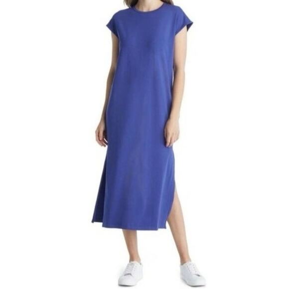 Marine Layer Women Size Medium Taylor Maxi Dress Athleisure Casual Jersey - Picture 1 of 6